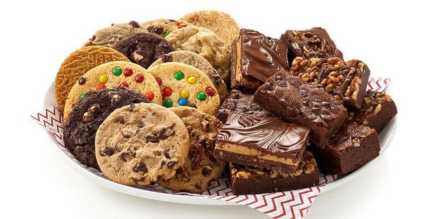 48 Cookies & 24 Brownies Tray