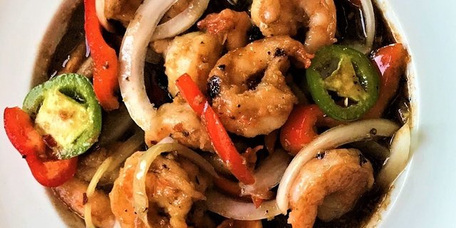 Garlic Black Bean Tray