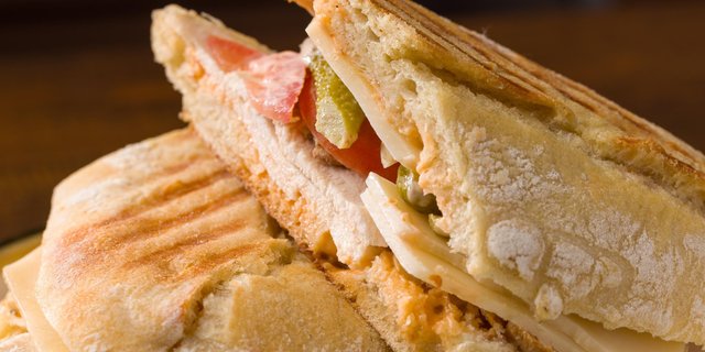 Spicy Garlic Chicken Panini