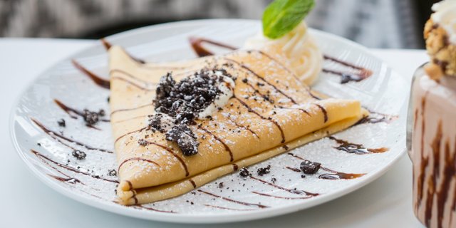 Oreo Cookies n' Cream Crepe