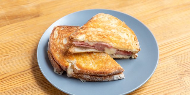 Ham & Cheese Panini Sandwich