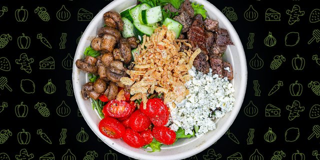 Black & Blue Salad