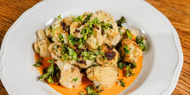 Cauliflower Romesco