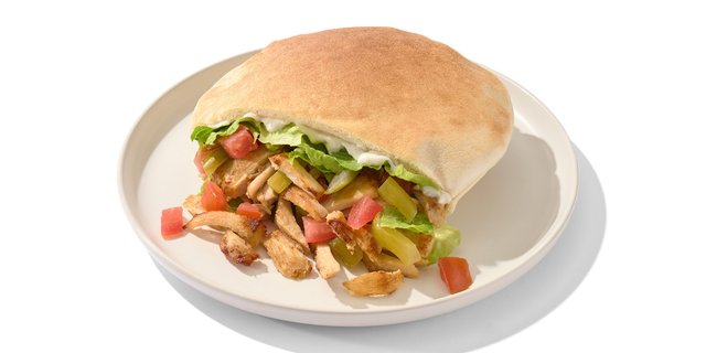Chicken Shawarma Sandwich Pita