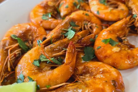 Spicy "Cucaracha" Shrimp
