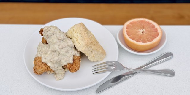 Fried Chicken & Sausage Gravy Biscuit Box