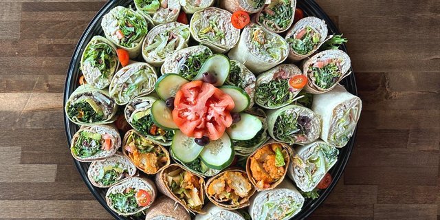 Large Gourmet Wrap Platter