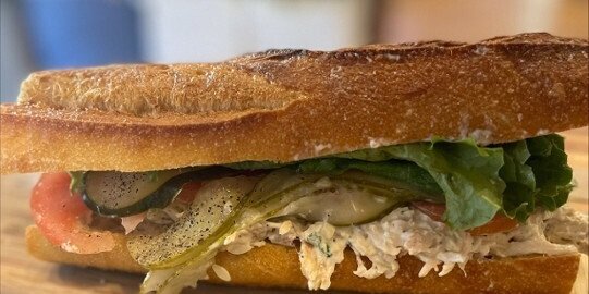 Roasted Chicken Salad Sandwich
