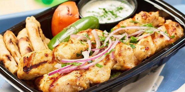 Chicken Skewer Platter