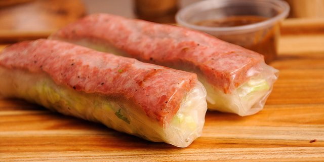 Grilled Pork Rolls