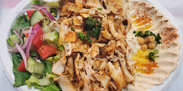 Chicken Shawarma Over Rice