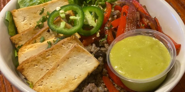 Tofu Verde Bowl