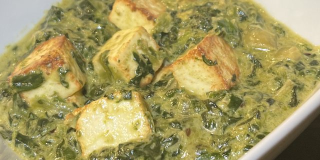 Paneer Spinach