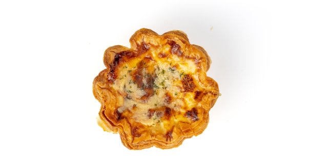 Cheese & Corn Savory Sunflower Tart