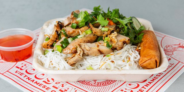 Grilled Lemongrass Chicken Noodles Boxed Lunch