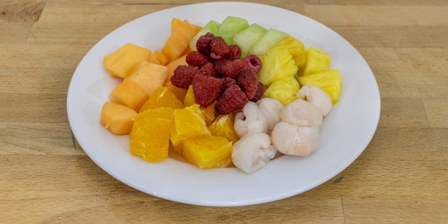 Chopped Fruit Salad Platter