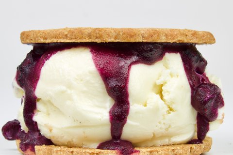 Blueberry Pie Sandwich