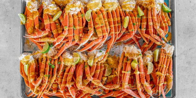 Boiled Crab Legs
