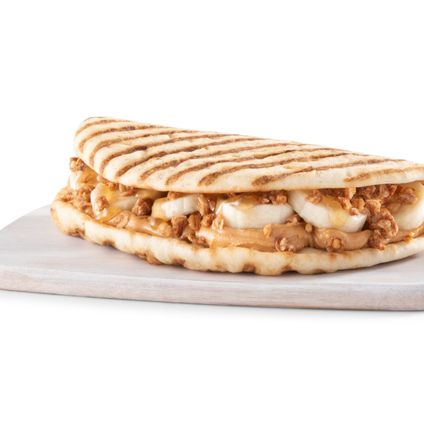 Peanut Butter Banana Crunch Flatbread