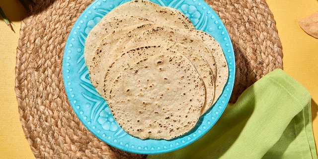 Hand-Pressed Corn Tortillas
