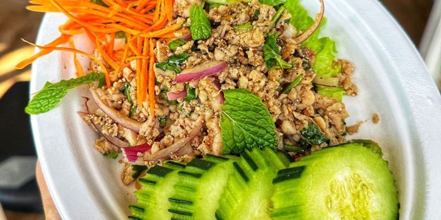 Larb Chicken Salad
