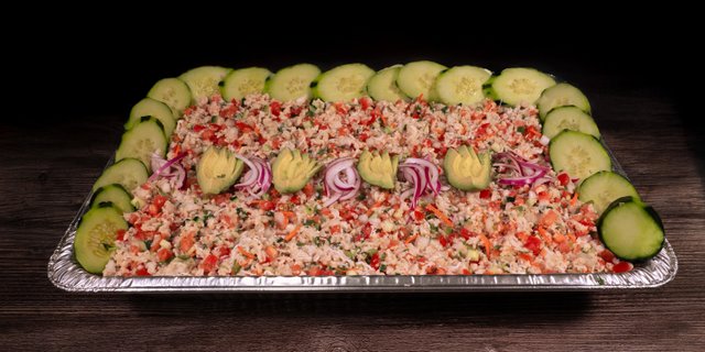 Fish Ceviche Tray
