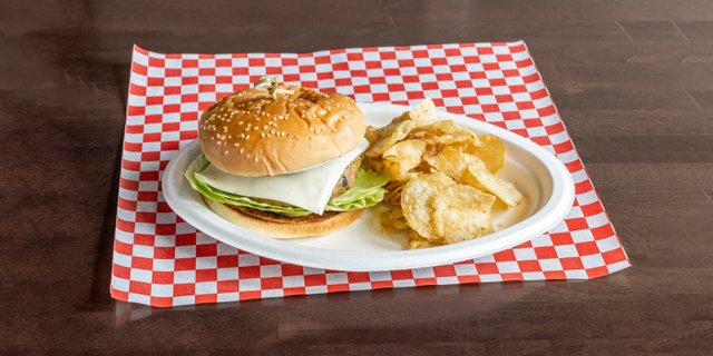 Masala Grilled Chicken Burger