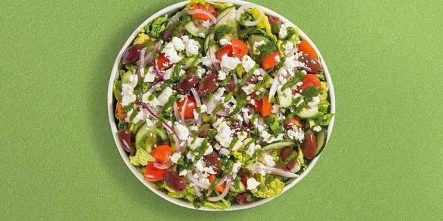 Sweet Greek Salad Bowl