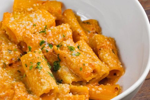 Spicy Vodka Rigatoni