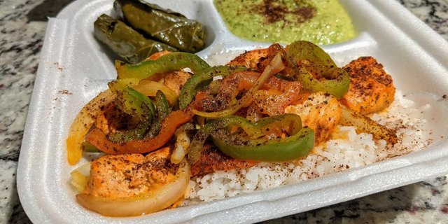 Chicken Kabob Platter w/ Salad