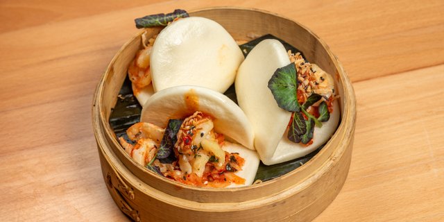 Thai Shrimp Bao Buns