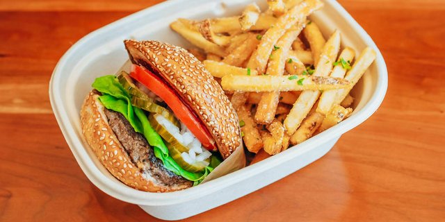 The Classic Burger Boxed Meal