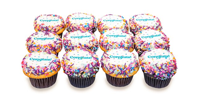 Sweet Greetings Congrats Cupcakes