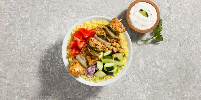 Gluten-Free Rice Bowl Lunch