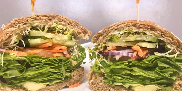 Vegetarian Whole Sandwich Boxed Lunch