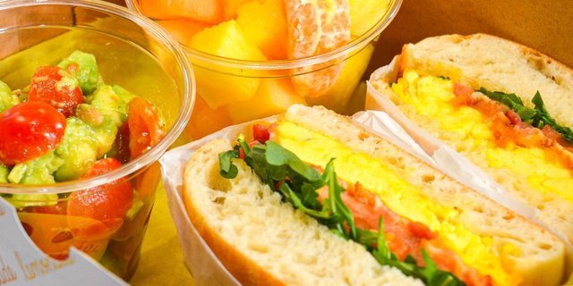 Breakfast Box (Full Sandwich)