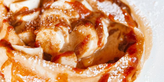 Banana Split Sweet Crepe