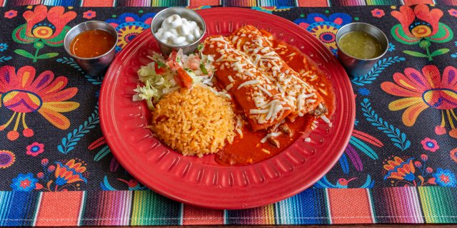Enchiladas Plate