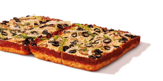 Deep! Deep! Dish Veggie Pizza