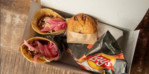 Creole Cochon Breakfast Tacos