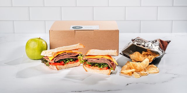 Roast Beef Sandwich Boxed Lunch