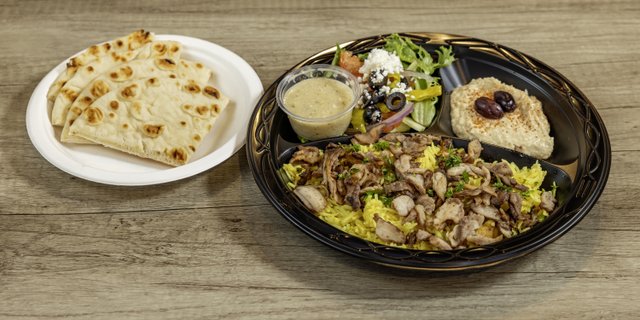 Chicken Shawarma Plate