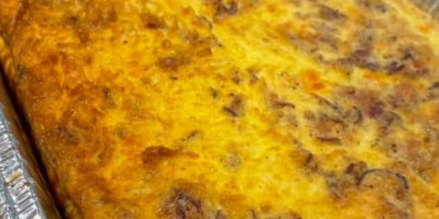Bacon & Cheese Strata