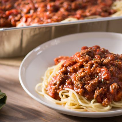 Spaghetti w/ Meat Sauce