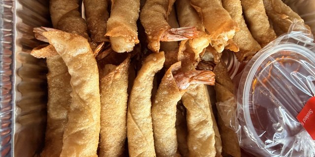 Shrimp Roll Tray
