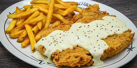 Chicken-Fried Steak Boxed Lunch
