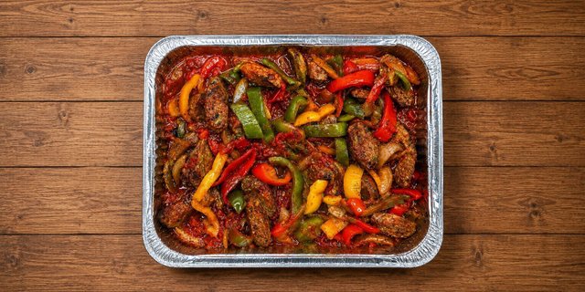Sausage, Peppers & Onions