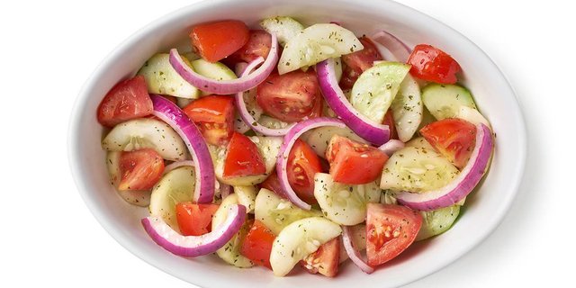 Tomato & Cucumber Salad