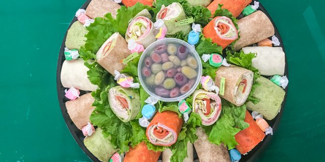Assorted Cold Wrap Tray