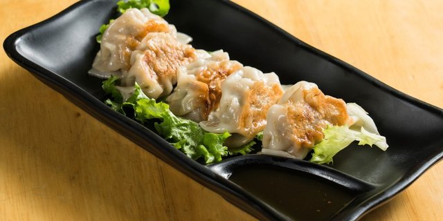 Homemade Pork Gyoza